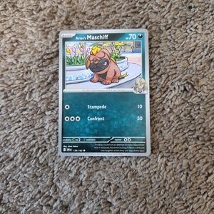 Arven's Maschiff Pokemon Scarlet & Violet: Destined Rivals set  number 138/182